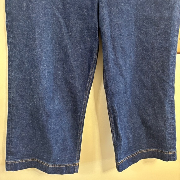Boden The Camberwell cropped High Rise Wide Leg Jeans Size 14 - Picture 4 of 12